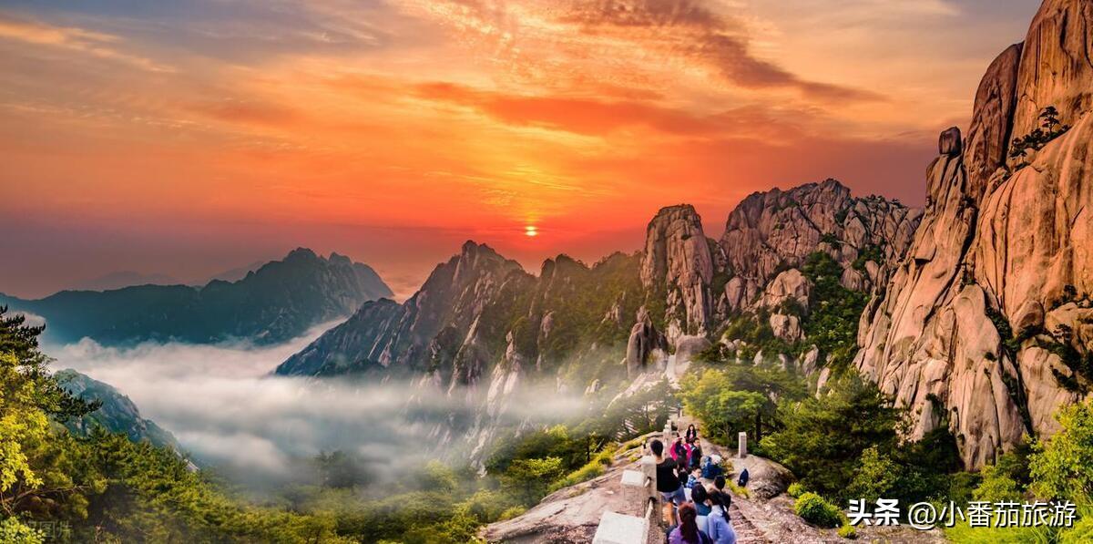 黃山旅游攻略路線圖_黃山攻略_黃山景點路線